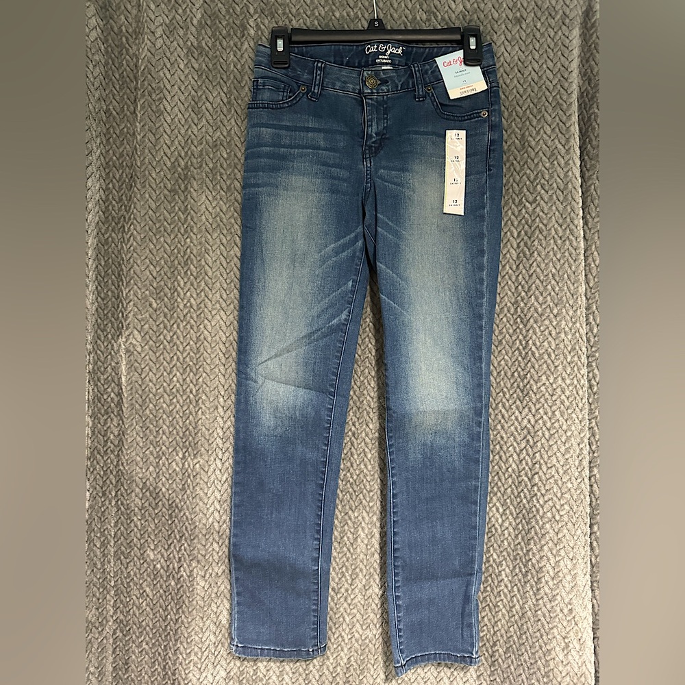 Cat + Jack NWT Skinny Jeans - Super Stretch - 12